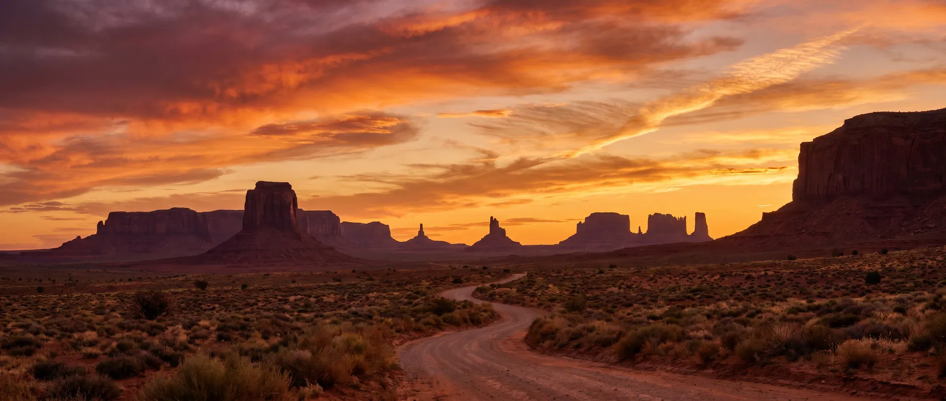 Southwest desert landscape