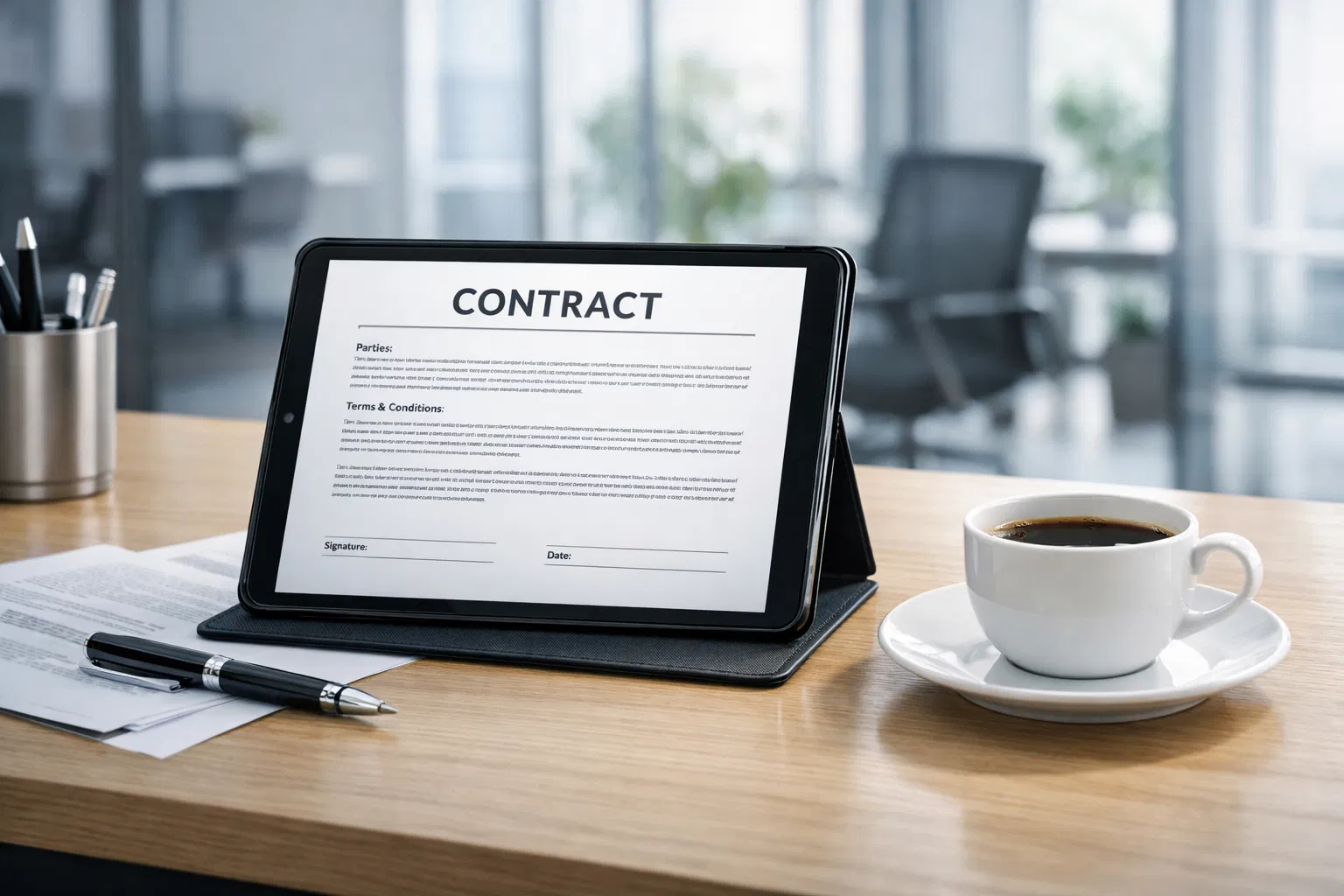 Análise de Contrato Profissional