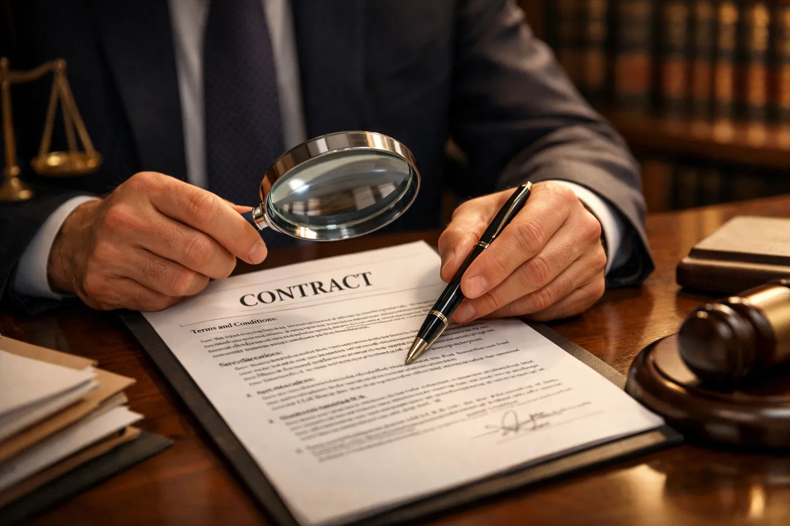 Revisão de Contrato Profissional