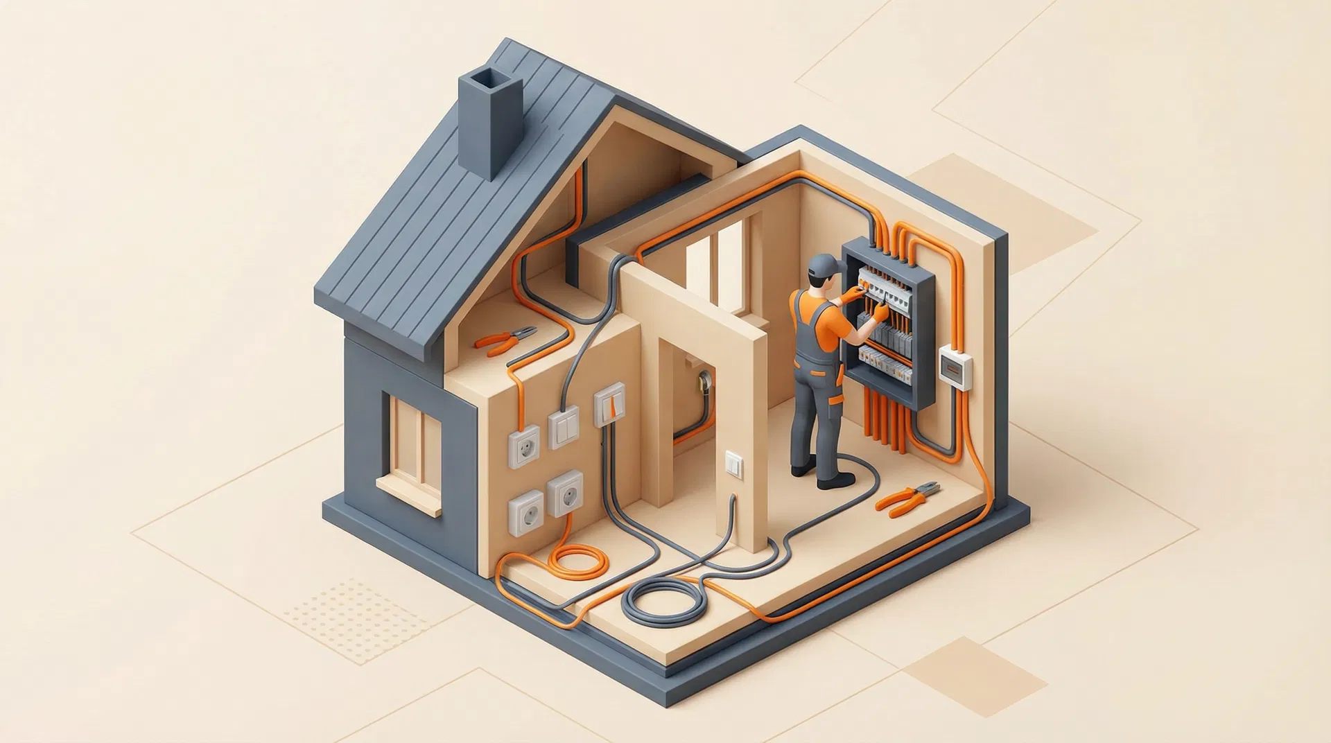 Solceller illustration