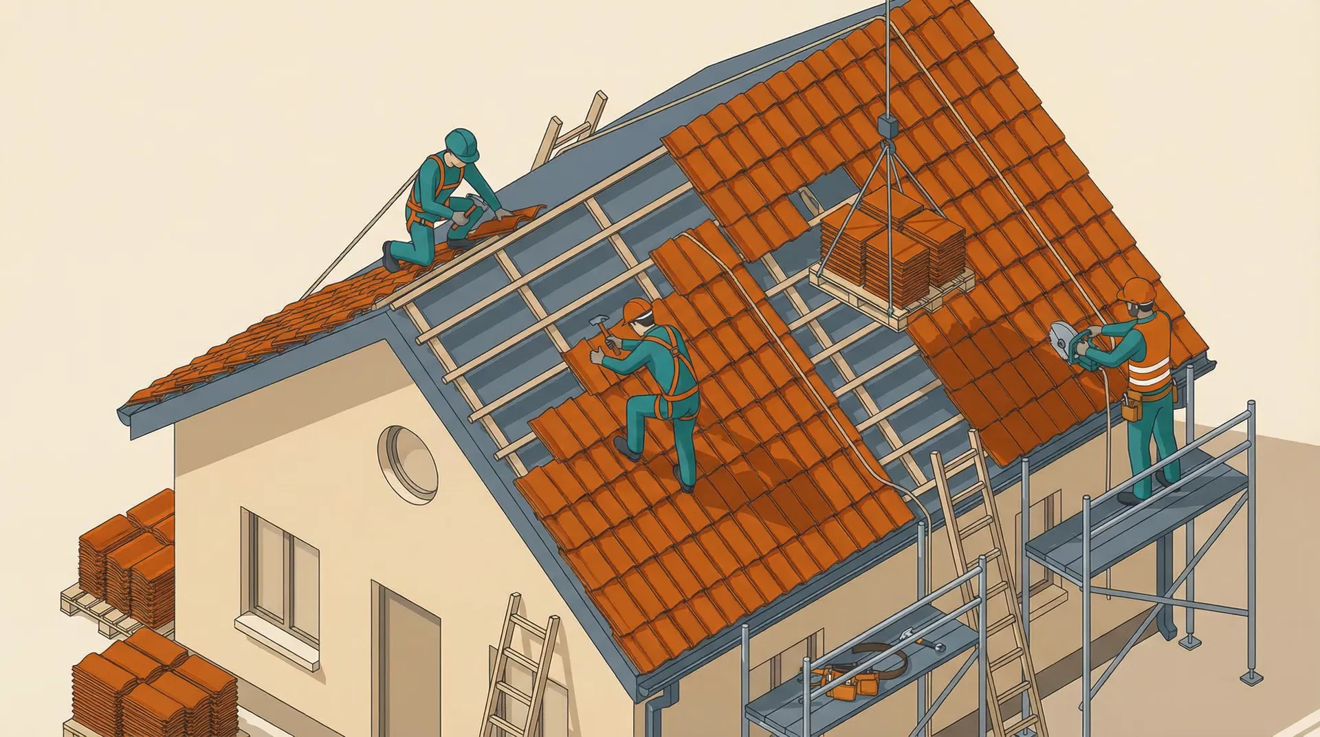 Takarbeten i Stockholm