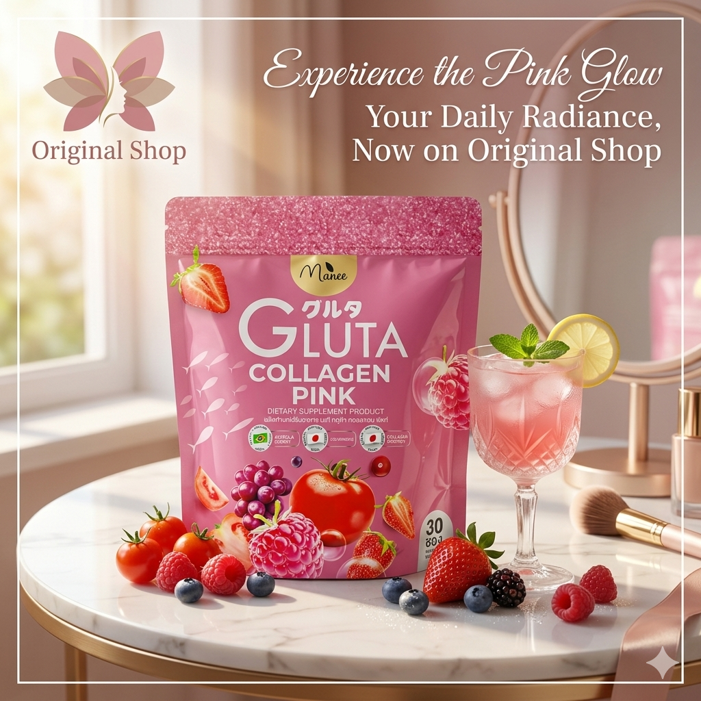 Gluta collagen pink  - 1