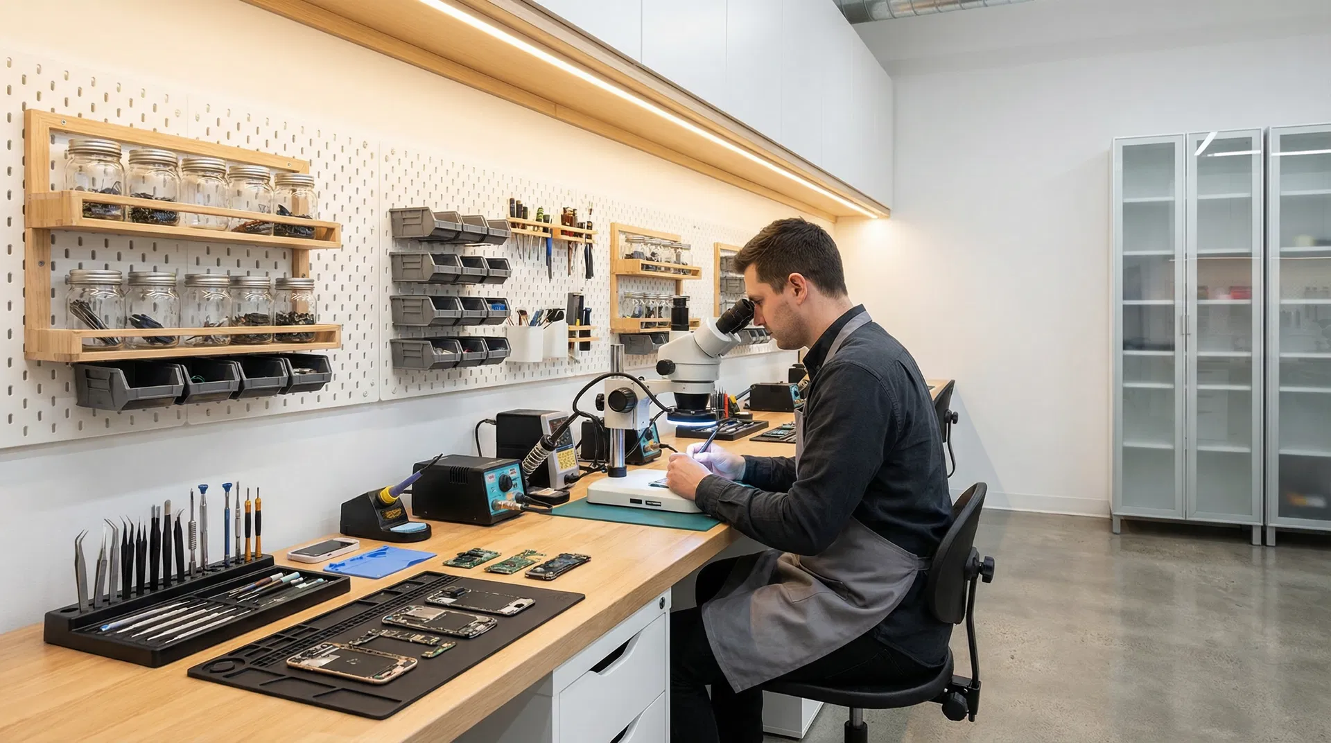 Du Mobile repair workshop