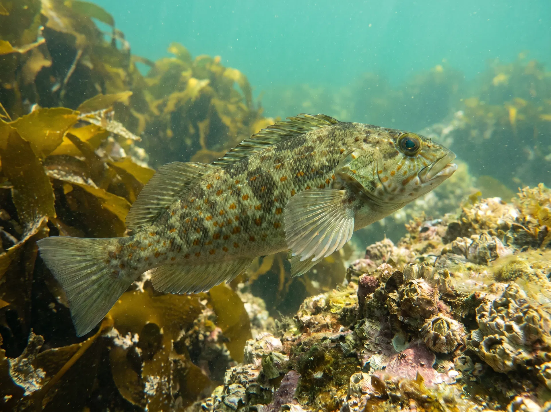 アイナメ(Ainame) - 海釣りで狙える魚、難易度中級者向け