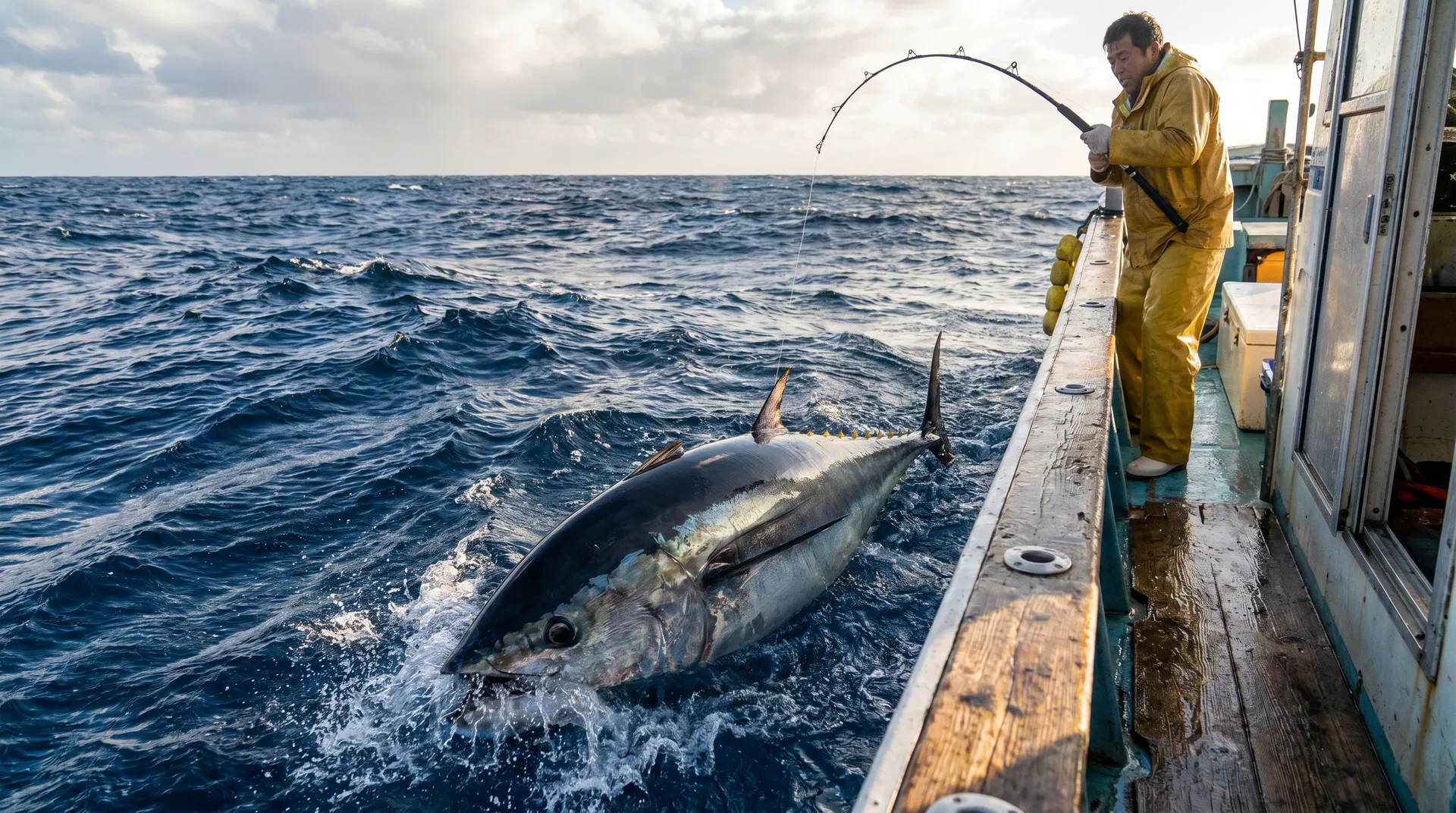 クロマグロ(Pacific Bluefin Tuna) - 海釣りで狙える魚、難易度上級者向け