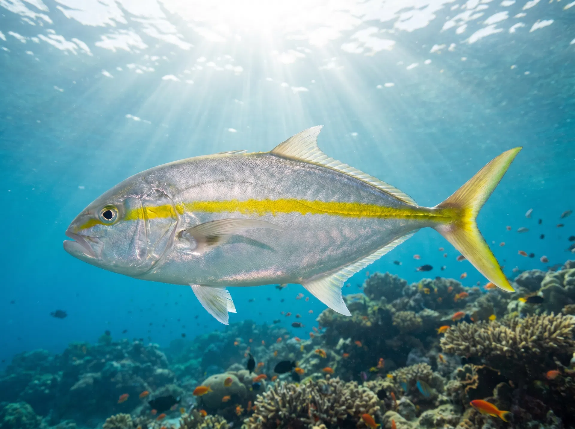 シマアジ(Shima-aji) - 海釣りで狙える魚、難易度上級者向け