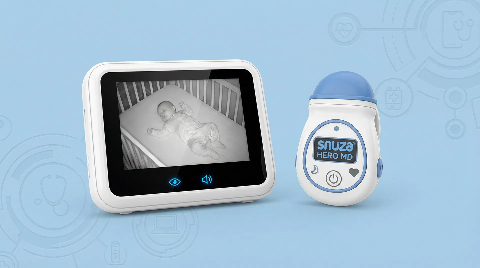 Porovnání chůvičky a monitoru Snuza