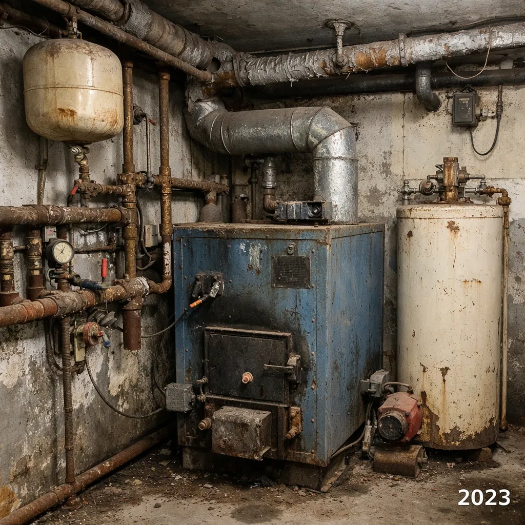 Chaudière Gaz Condensation - Avant