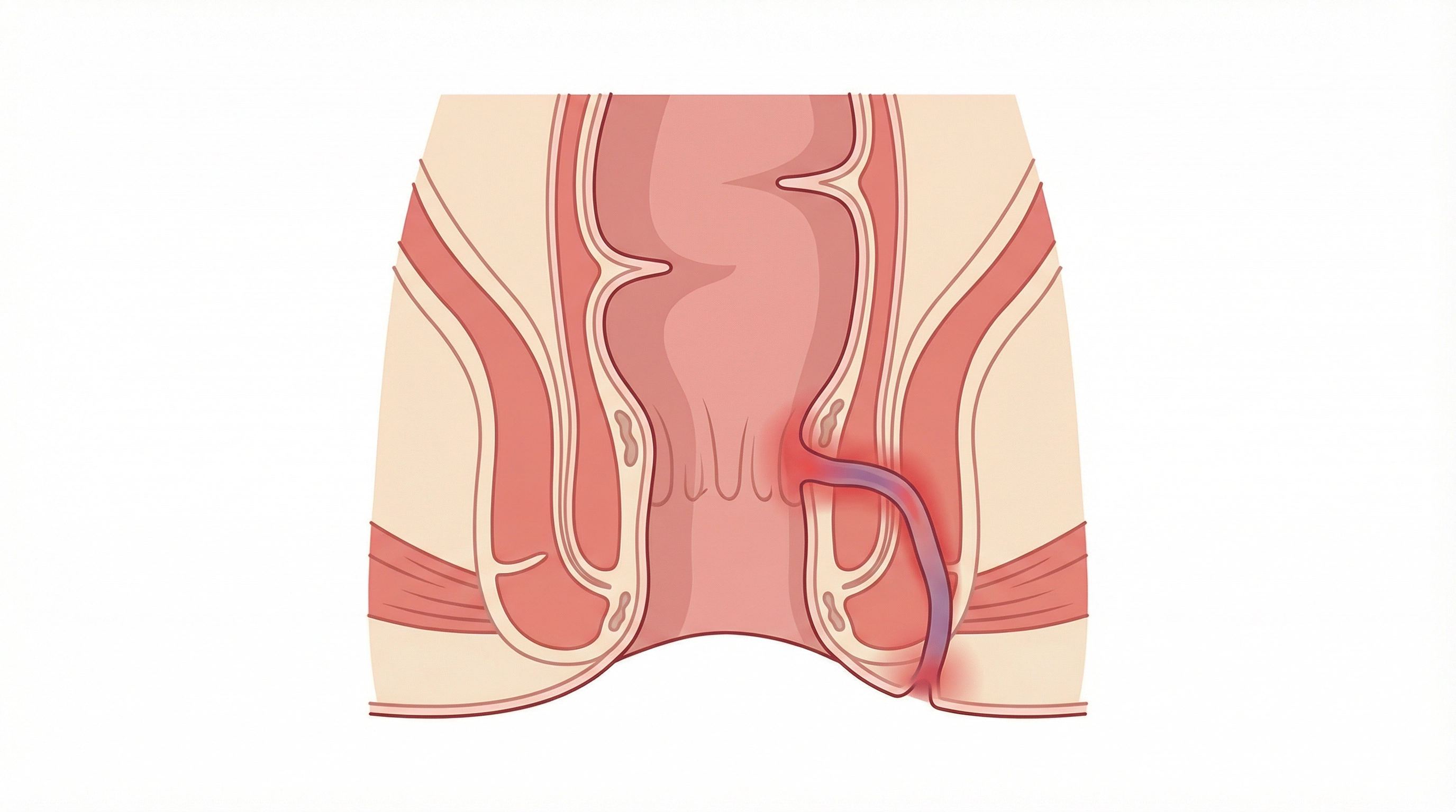 Medical illustration of Fistula Surgery