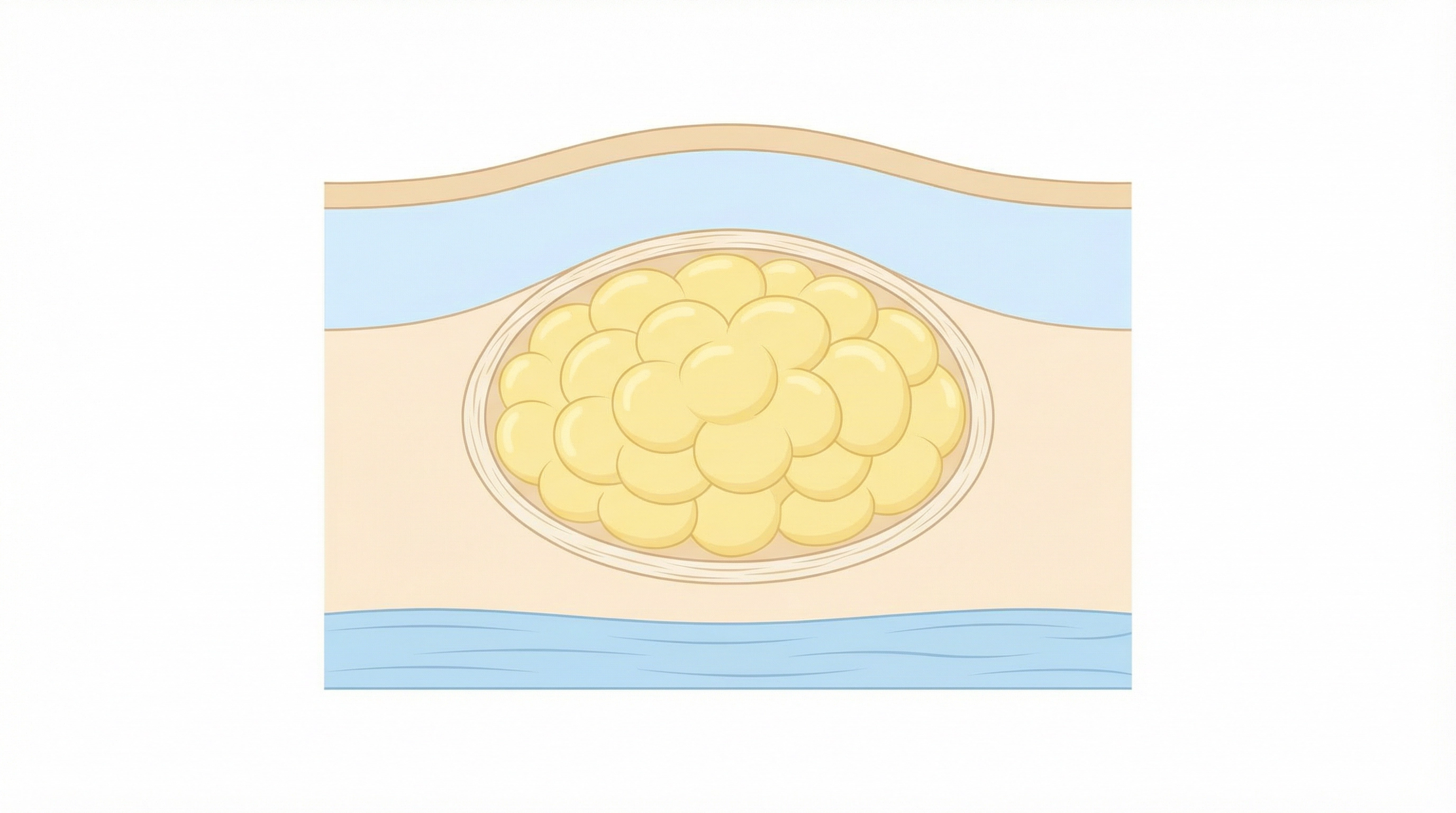 Medical illustration of Lipoma Treatment