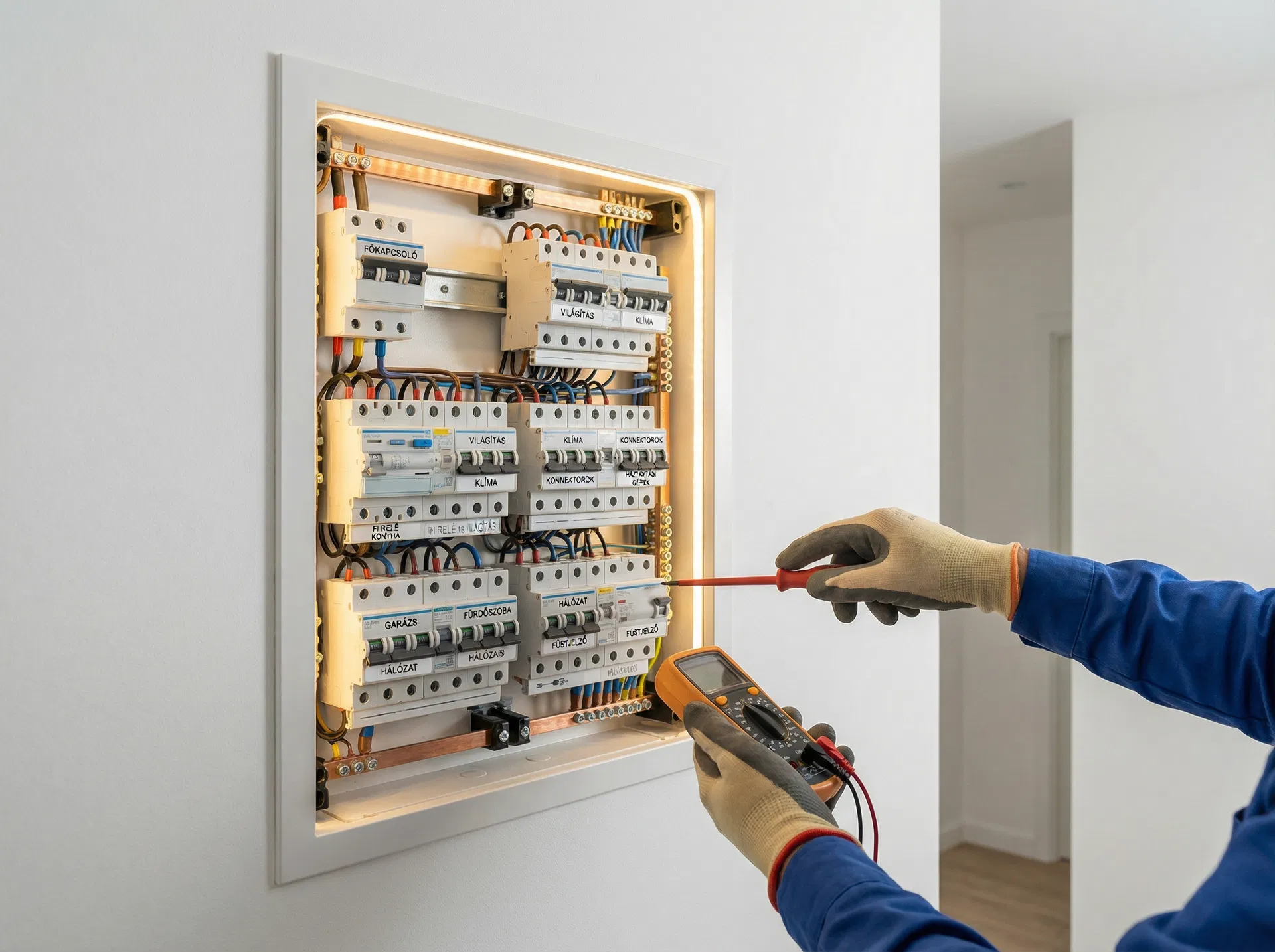 Villamos hálózat felújítása