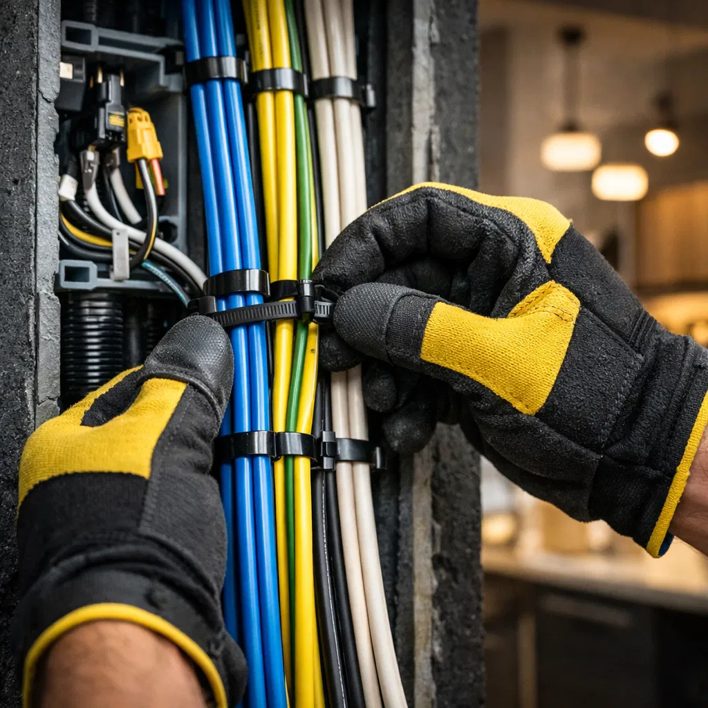 Villamos hálózat kiépítése