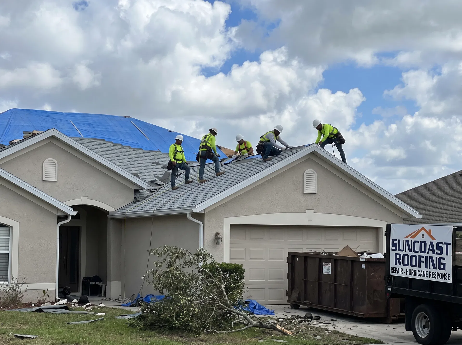 Hurricane Storm Damage Repair