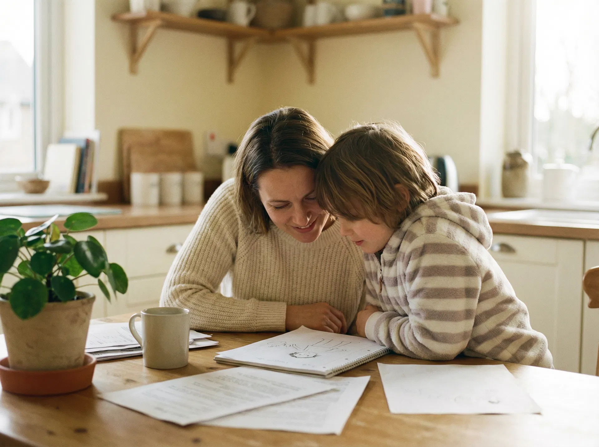 Mutter und Kind mit ADHS – Verbindung und Verständnis