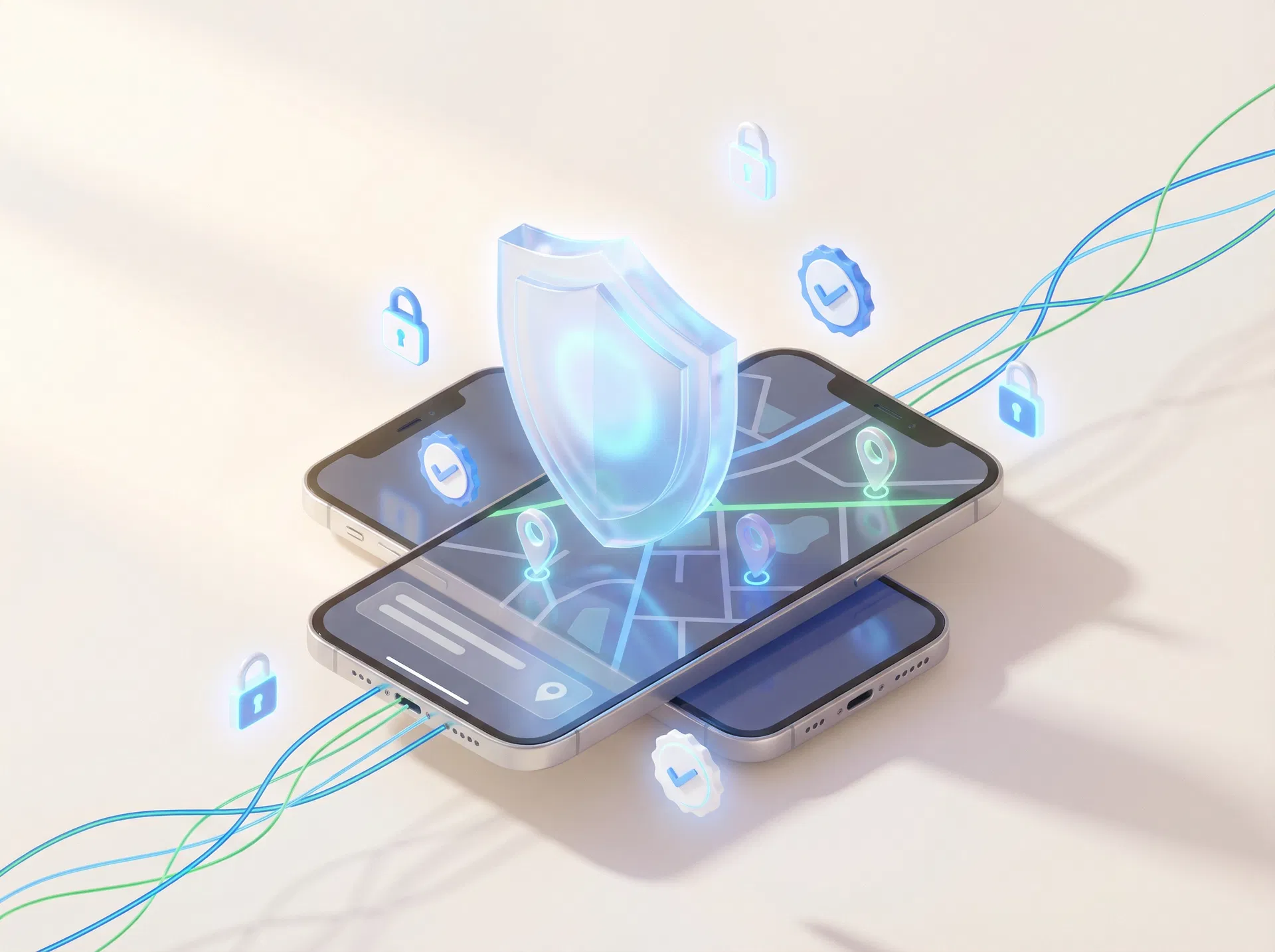 Security and privacy illustration