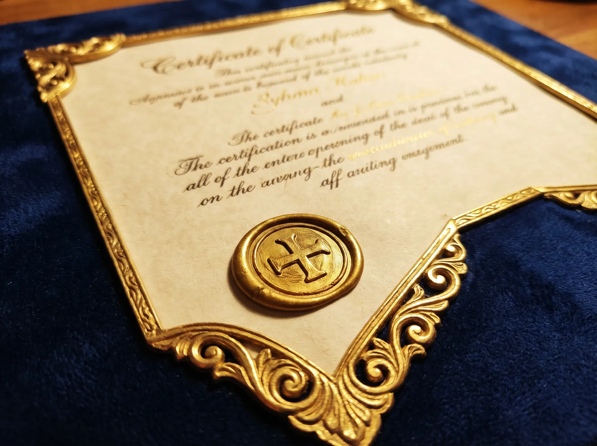 Official Believe250 Licence Document