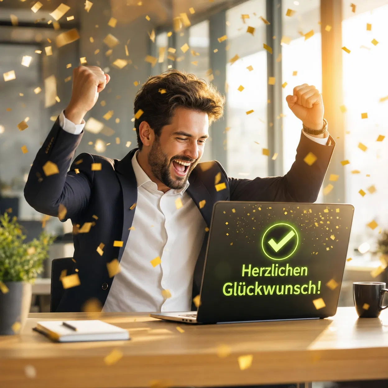 Herzlichen Glückwunsch