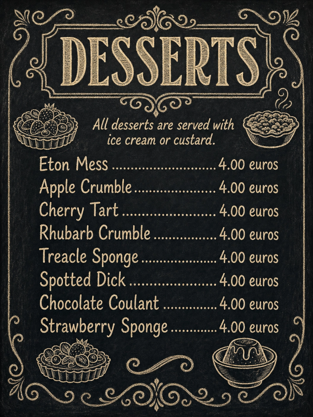 Desserts