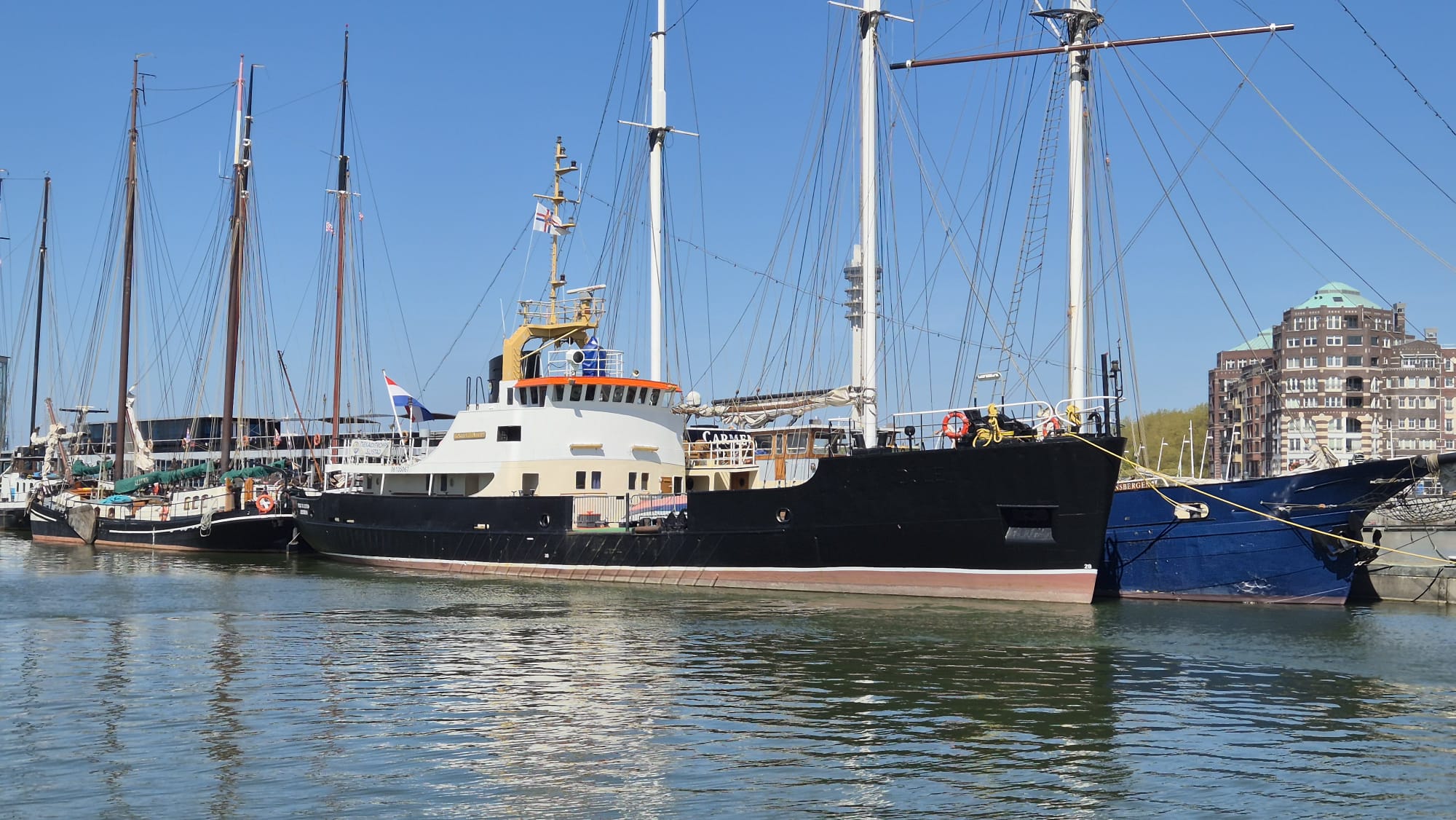 Korpsdag aan boord Port of Lelystad