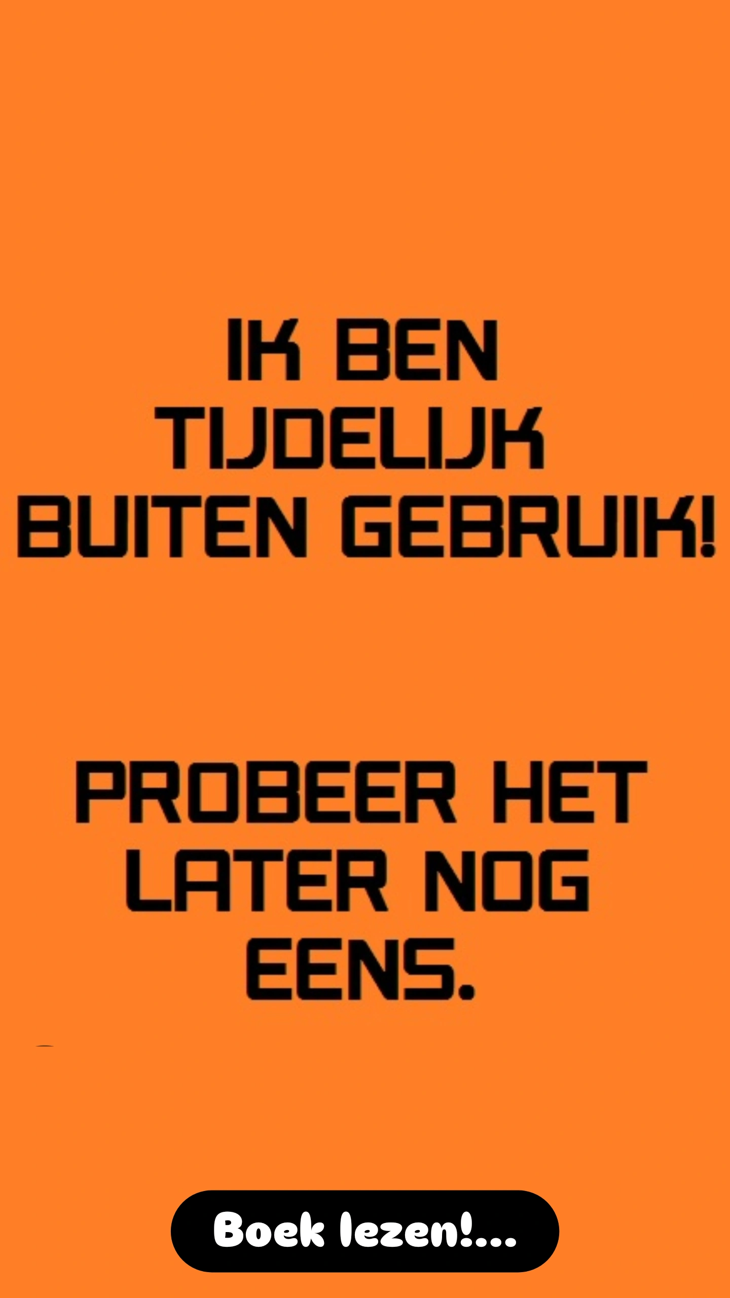 Zomerstop...