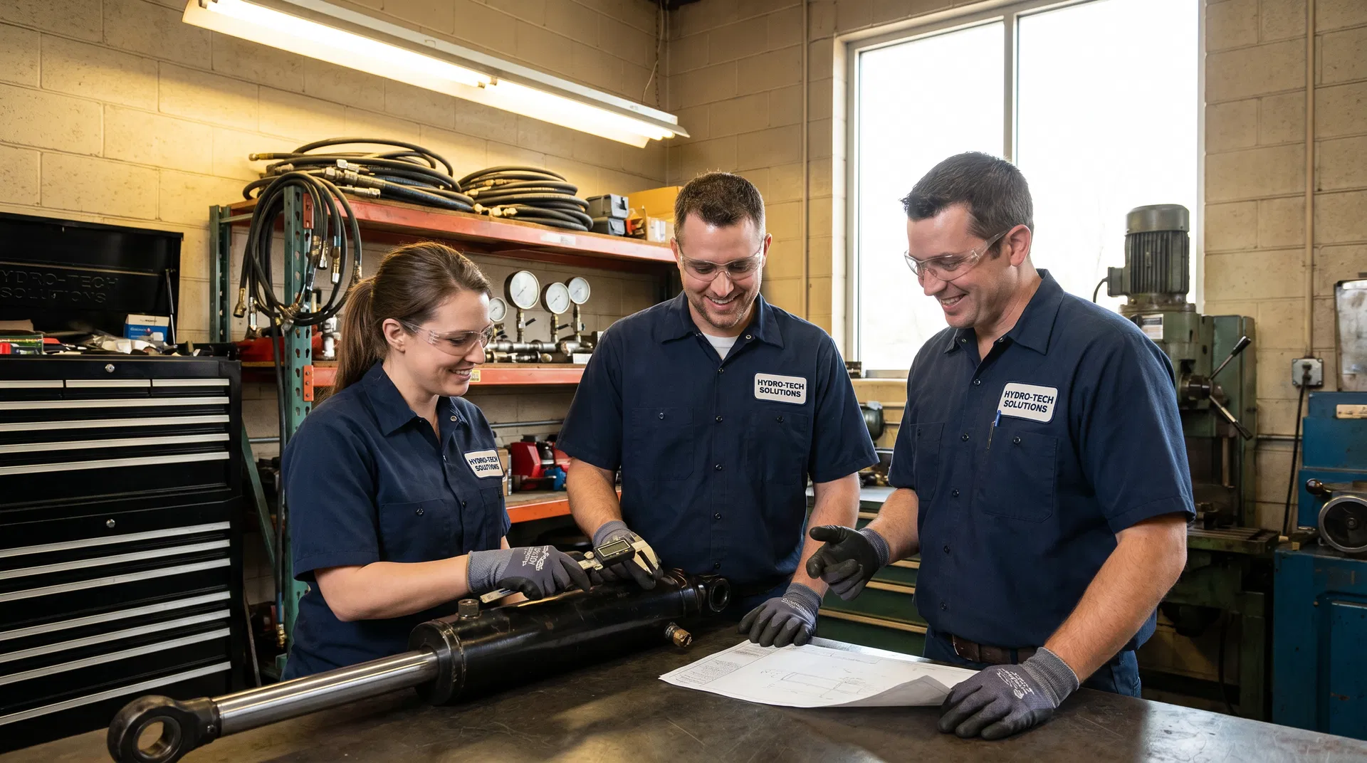 Mercury Hydraulics workshop