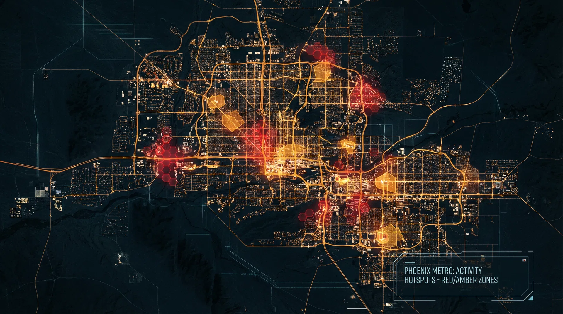 Phoenix Metro DoorDash Hotspot Map
