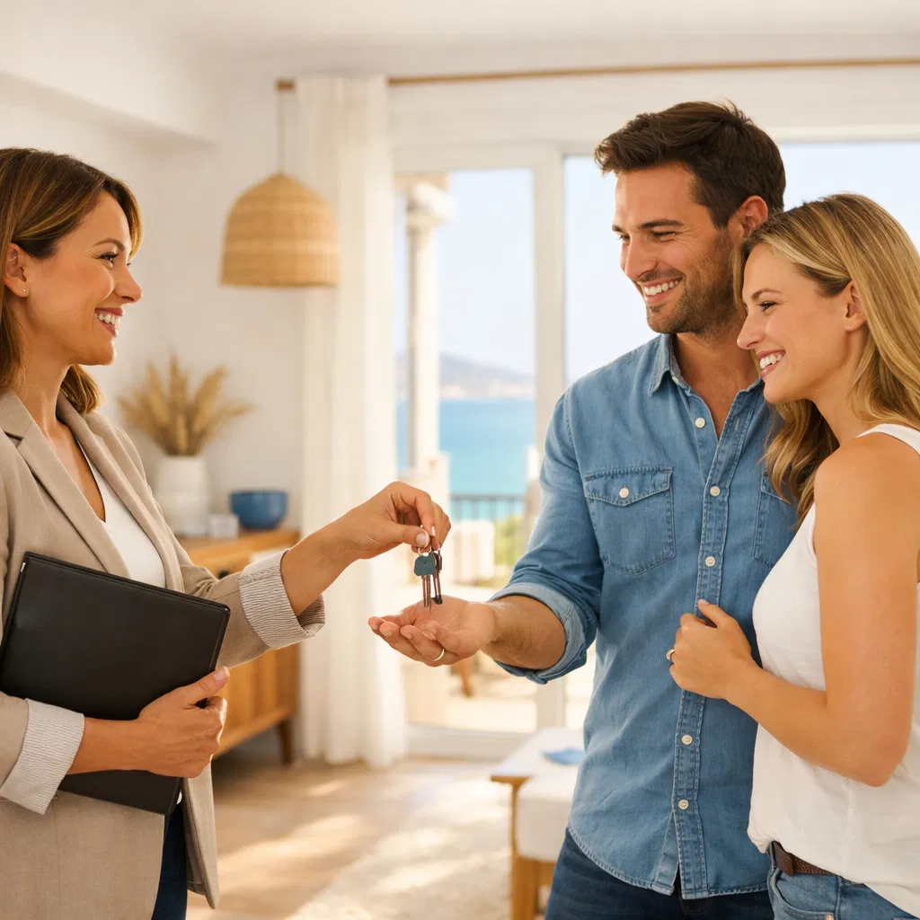 Equipo de The Beach Key gestionando propiedades