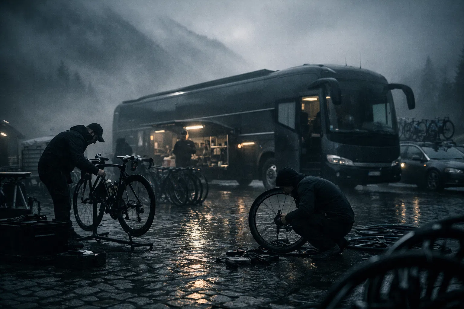 Team Dead Horses at race start