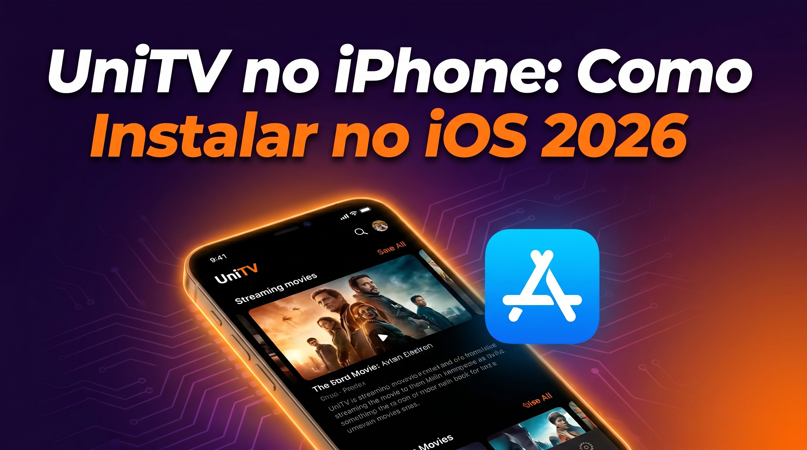 UniTV no iPhone: Como Instalar no iOS 2026