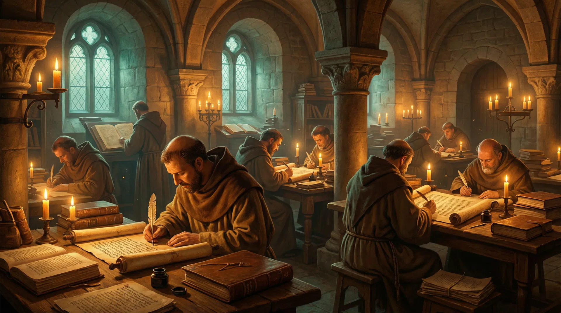 The Monks Who Saved Science