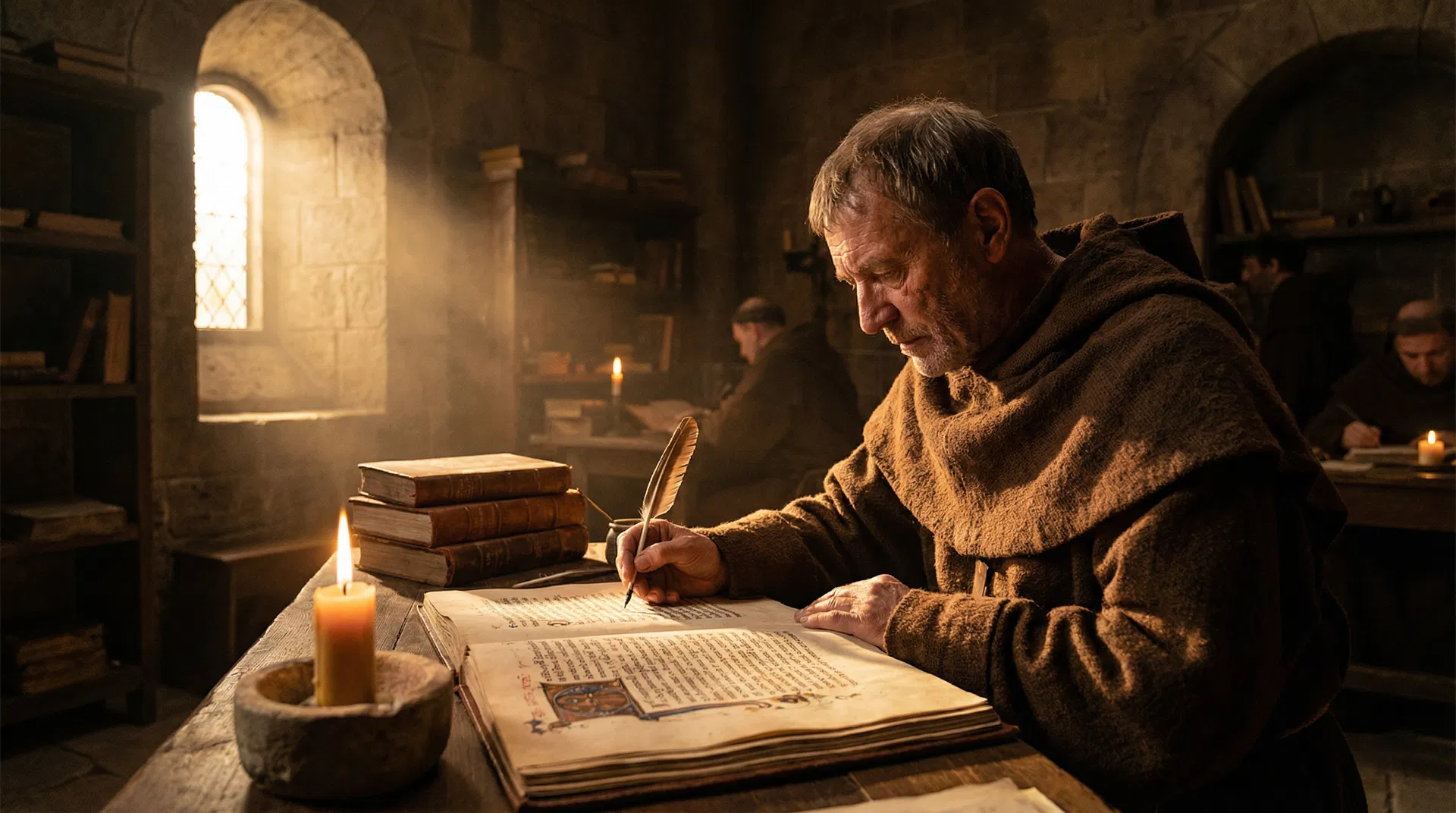 The Monks Who Saved Science