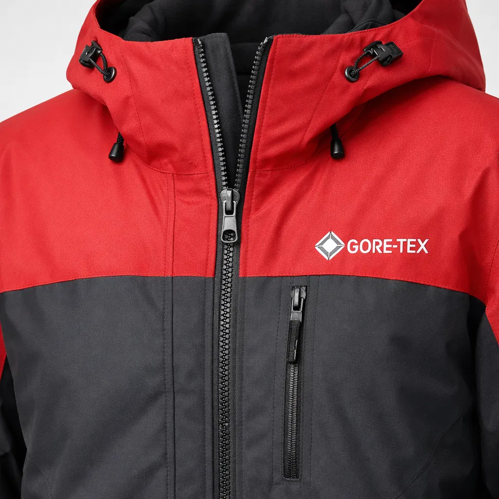 After: Gore-Tex Jacket Zipper Restoration