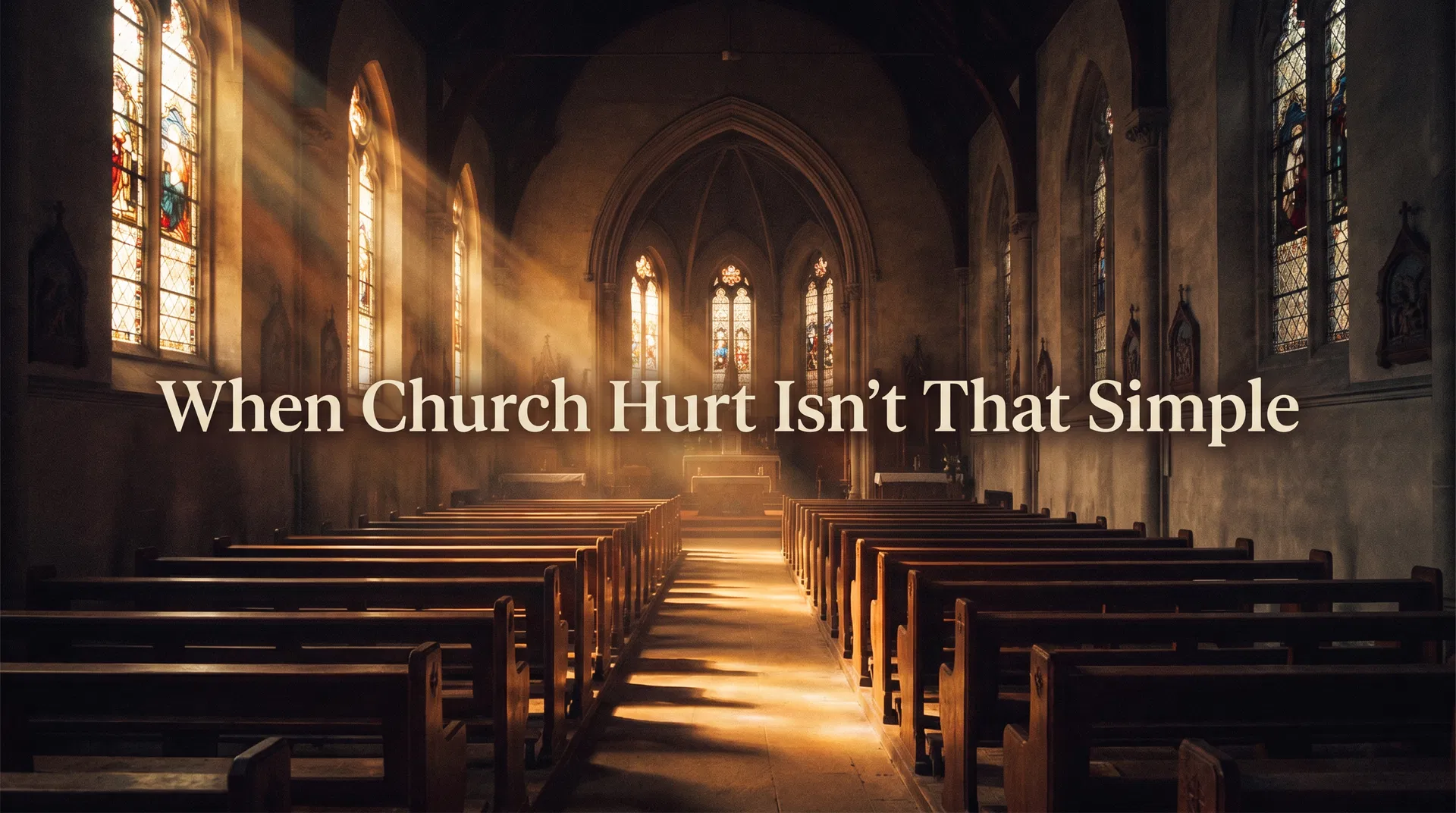 When Church Hurt Isn't That Simple