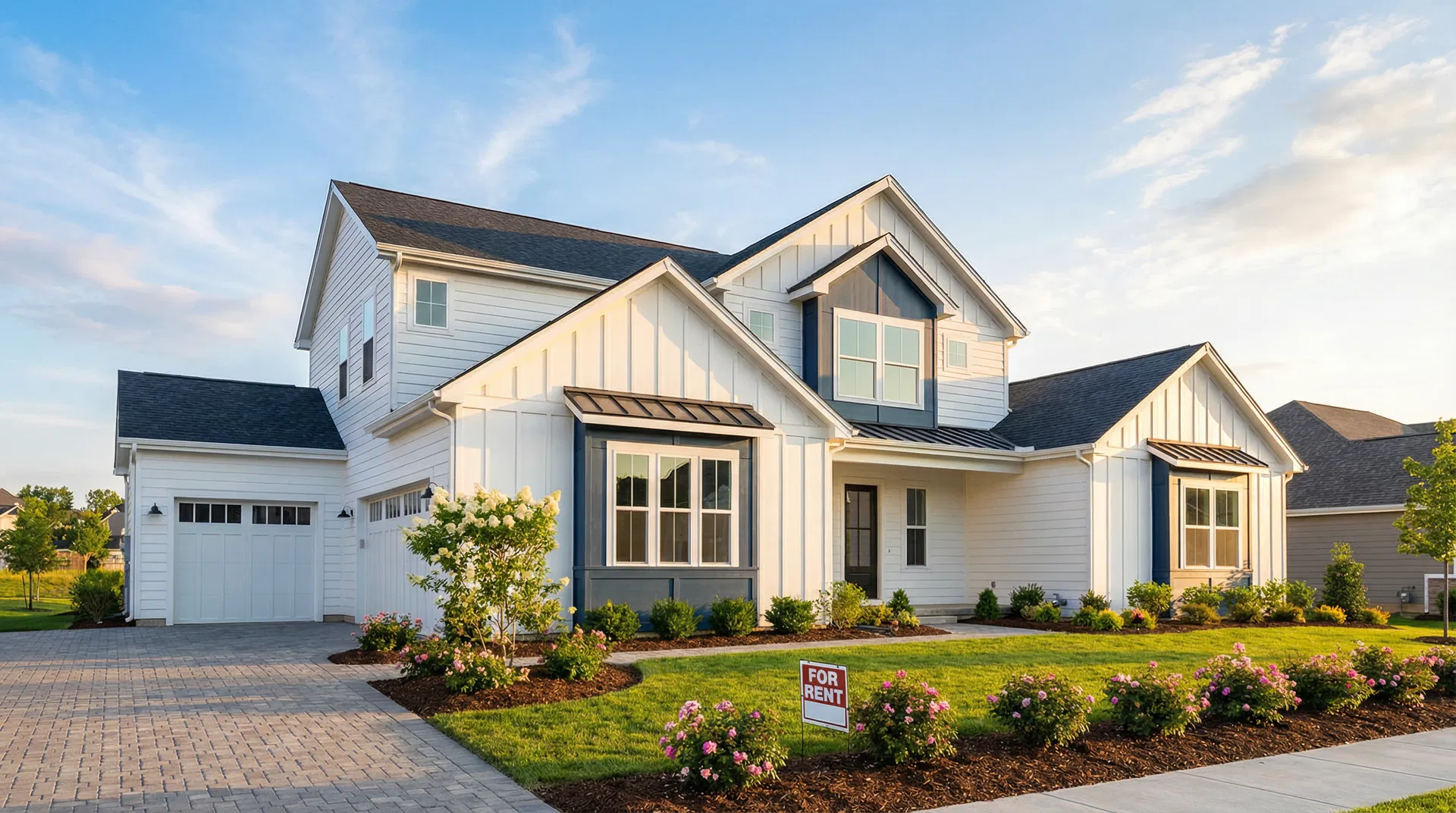 Well-maintained rental property