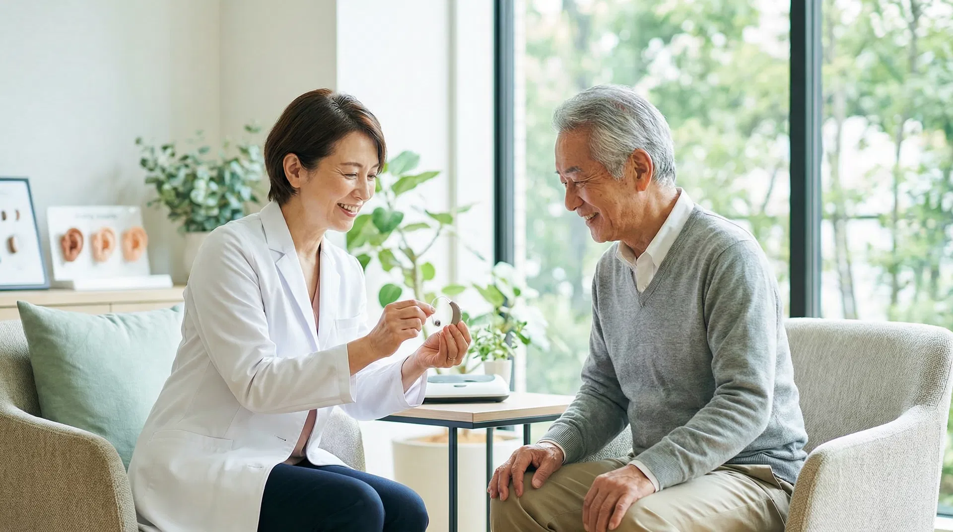 補聴器 - 時計メガネのイチノセキ