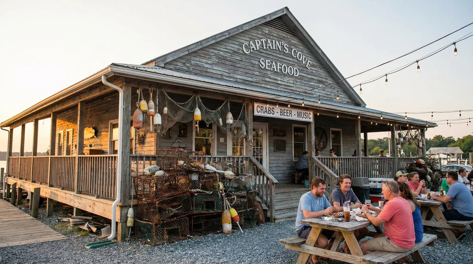 Solomons, Maryland waterfront