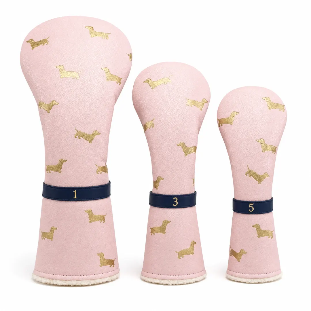 Links Heritage Leather Golf Headcovers