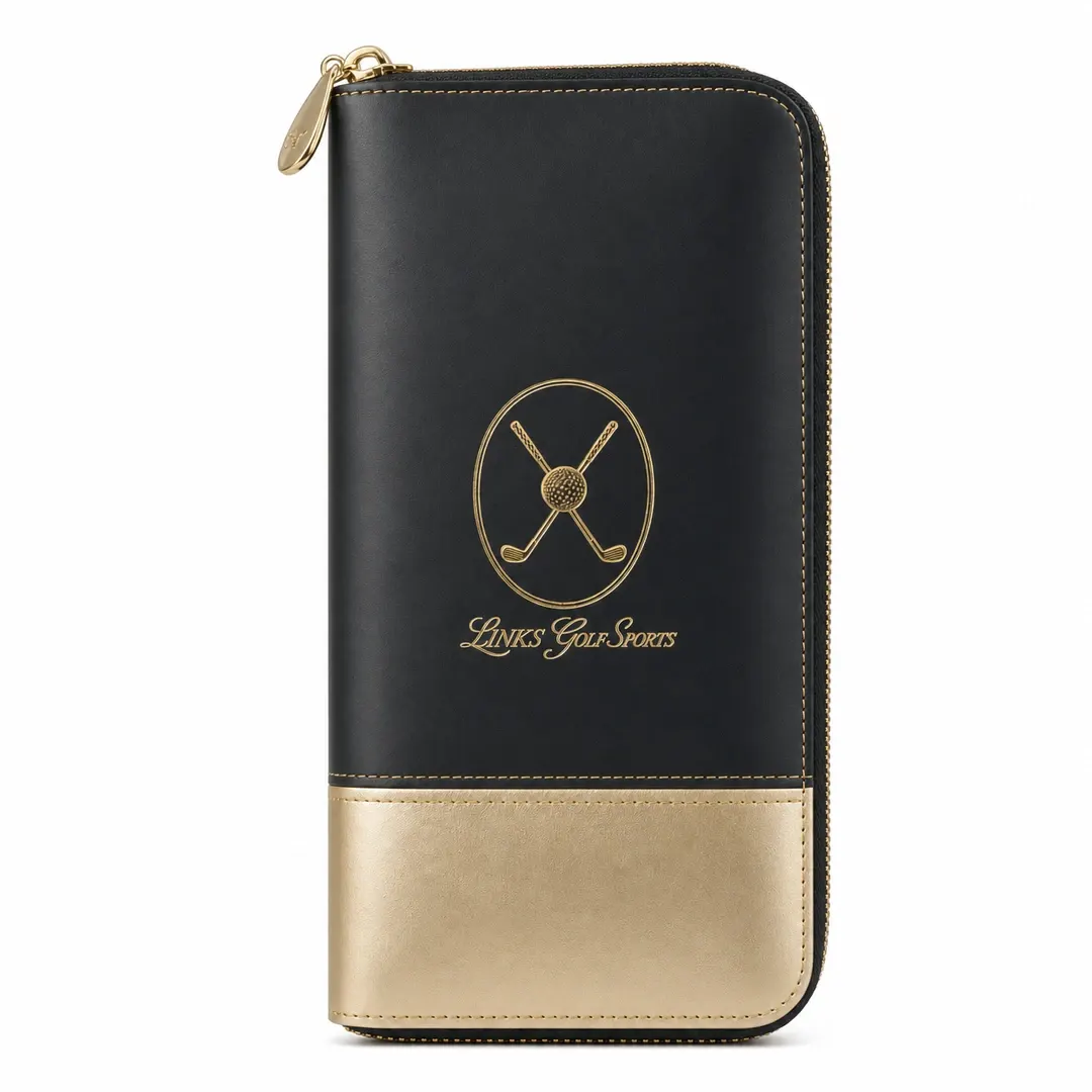 Links Heritage Leather Golf Glove Holder — Ventilated