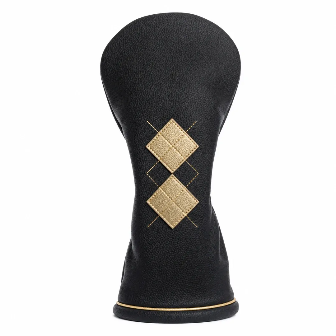 Links Heritage Argyle Italian Full Leather Golf Headcover