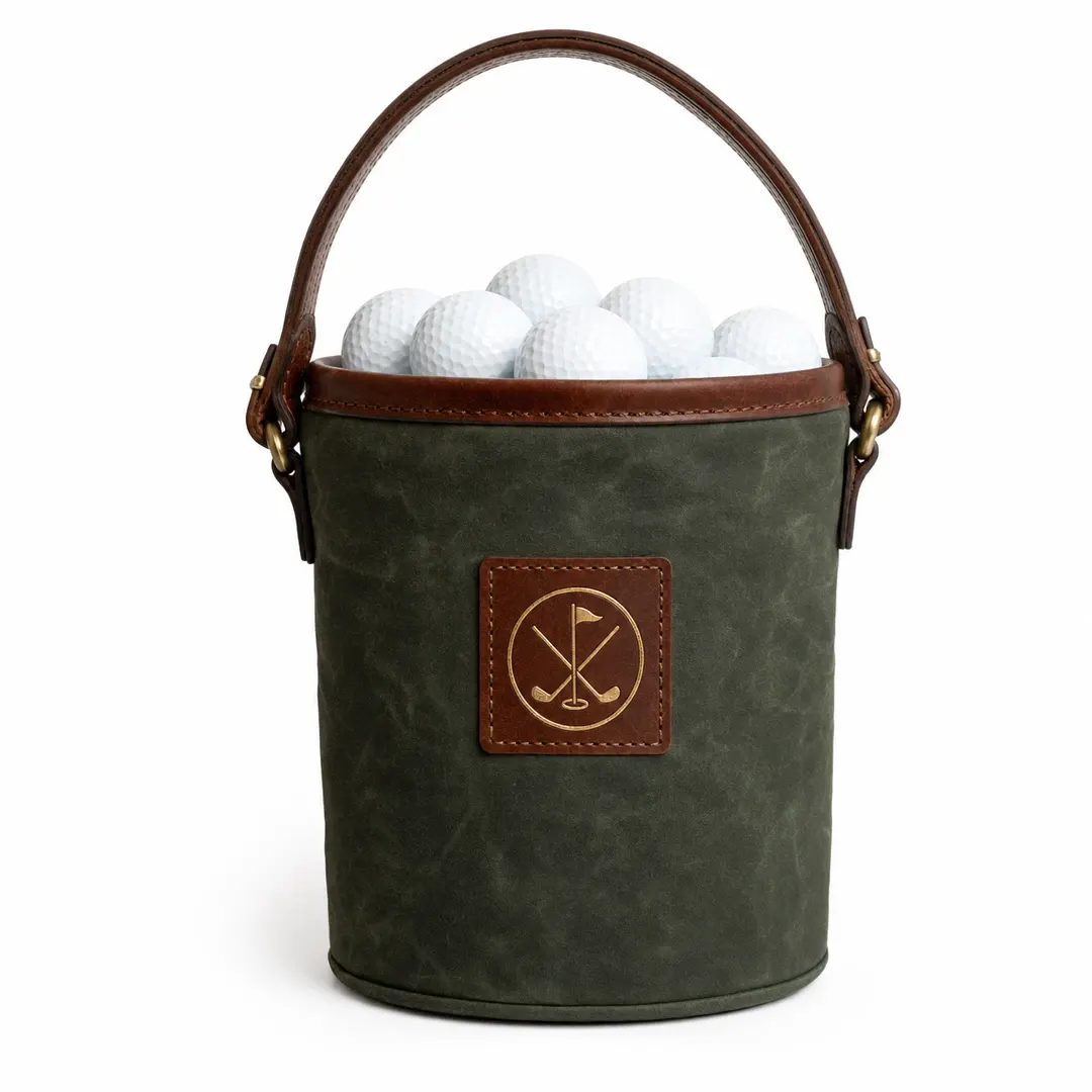 Links Heritage Canvas & Leather Shag Bag