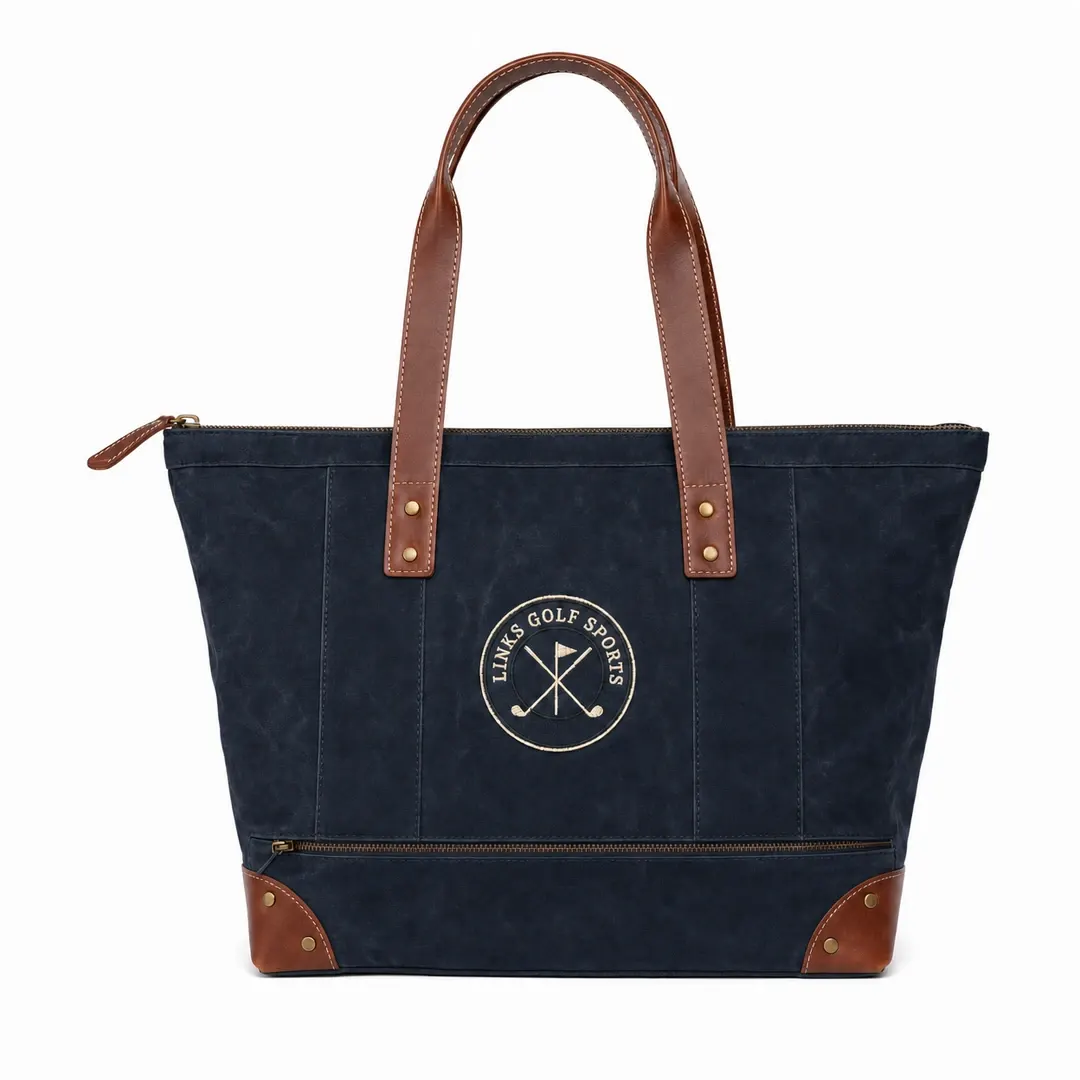 Links Travel Waxed Canvas Passenger Tote — Carry-On Size