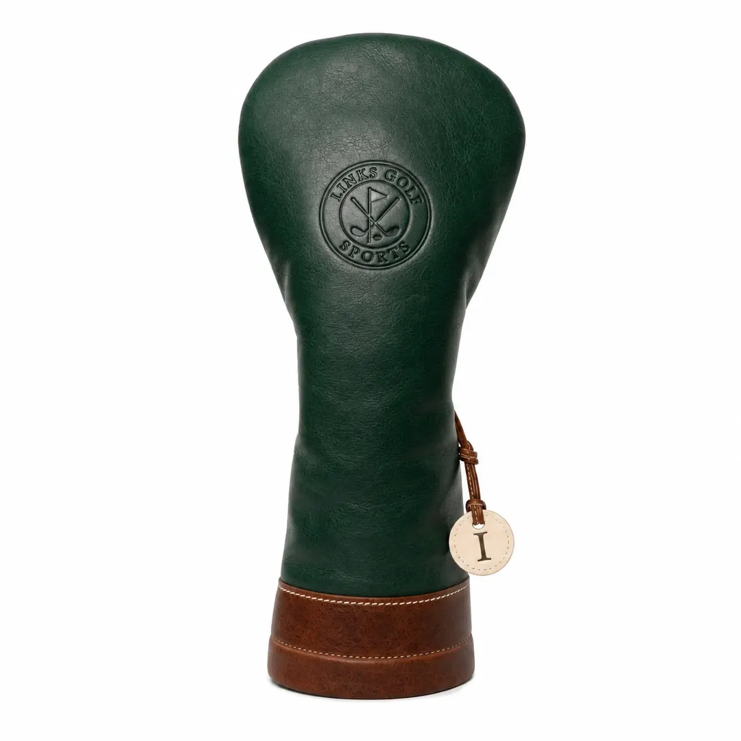 Links Heritage Icon Distressed Leather Golf Headcover