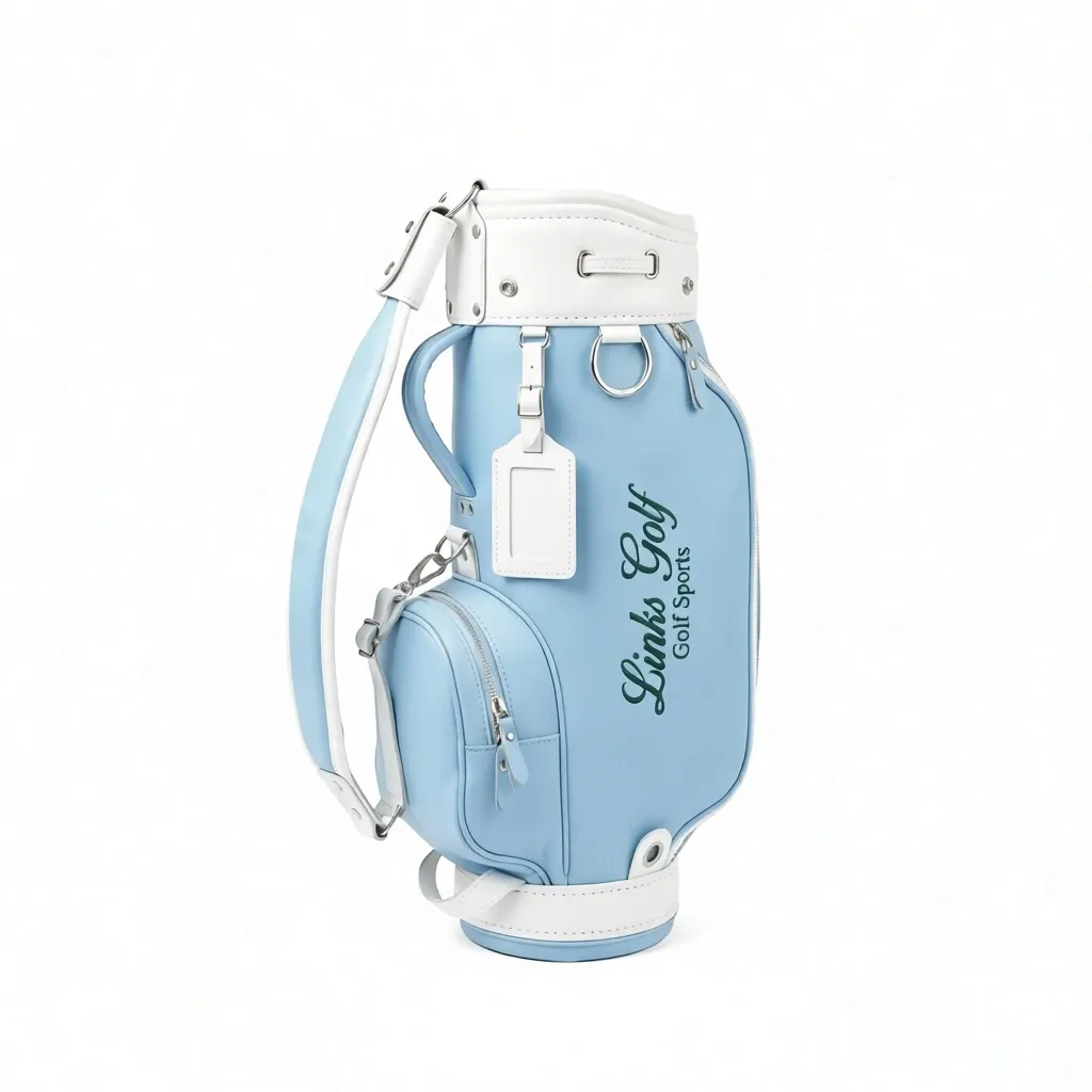 Links Kids Toddler Leather Sunday Golf Bag — Ages 2–5