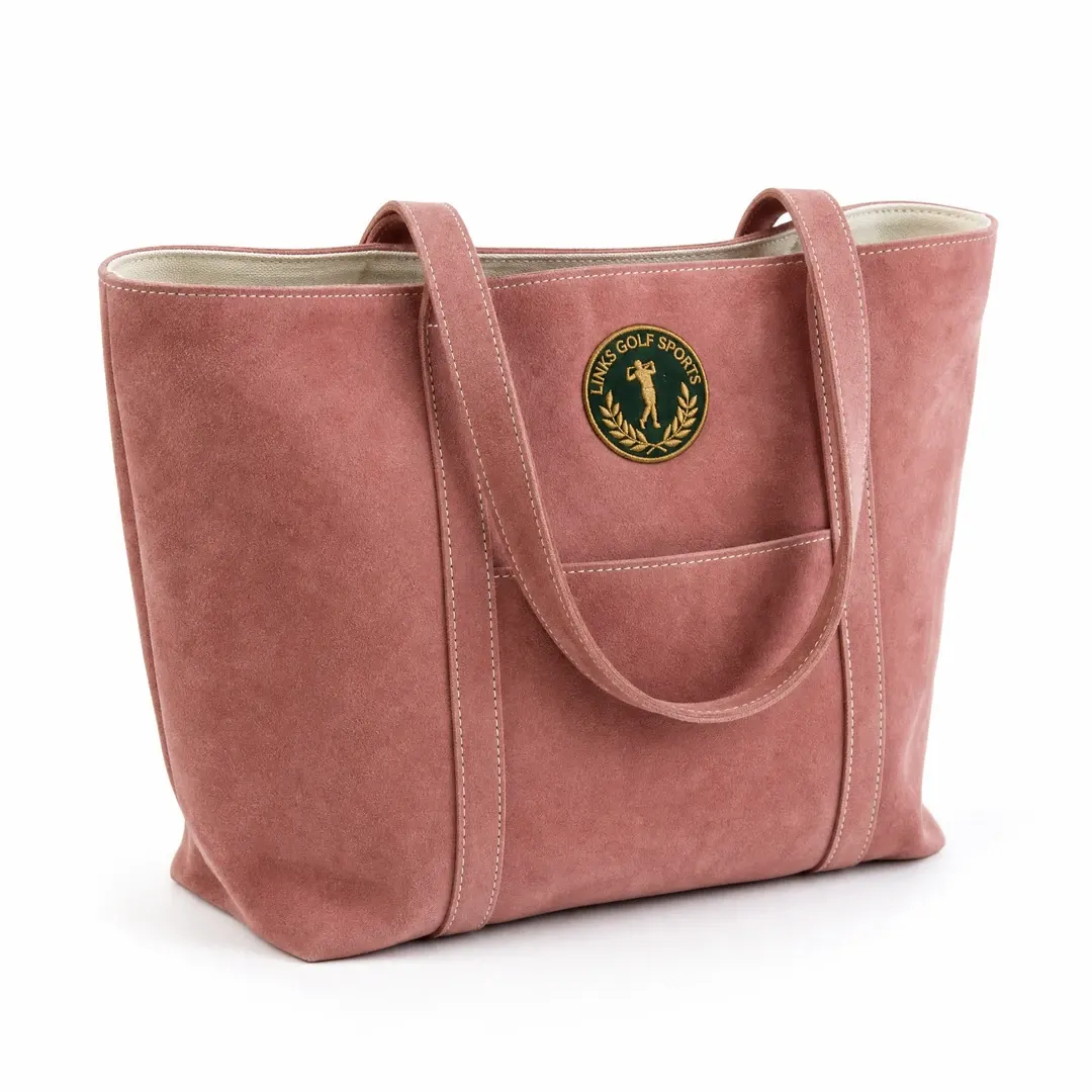 Links Heritage Women's Suede Golf Tote — Slouch Soft Style