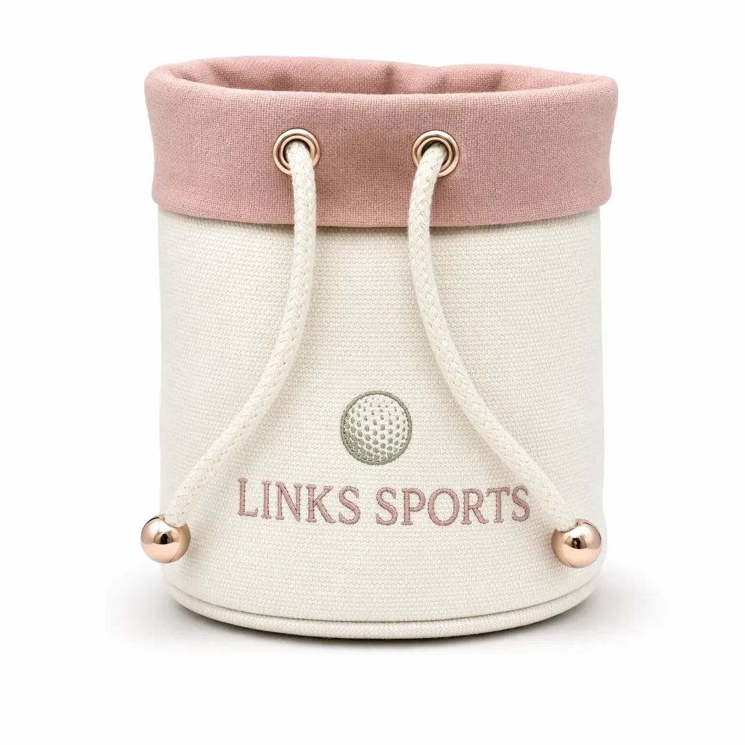 Links Sports Women's Canvas Golf Ball Pouch