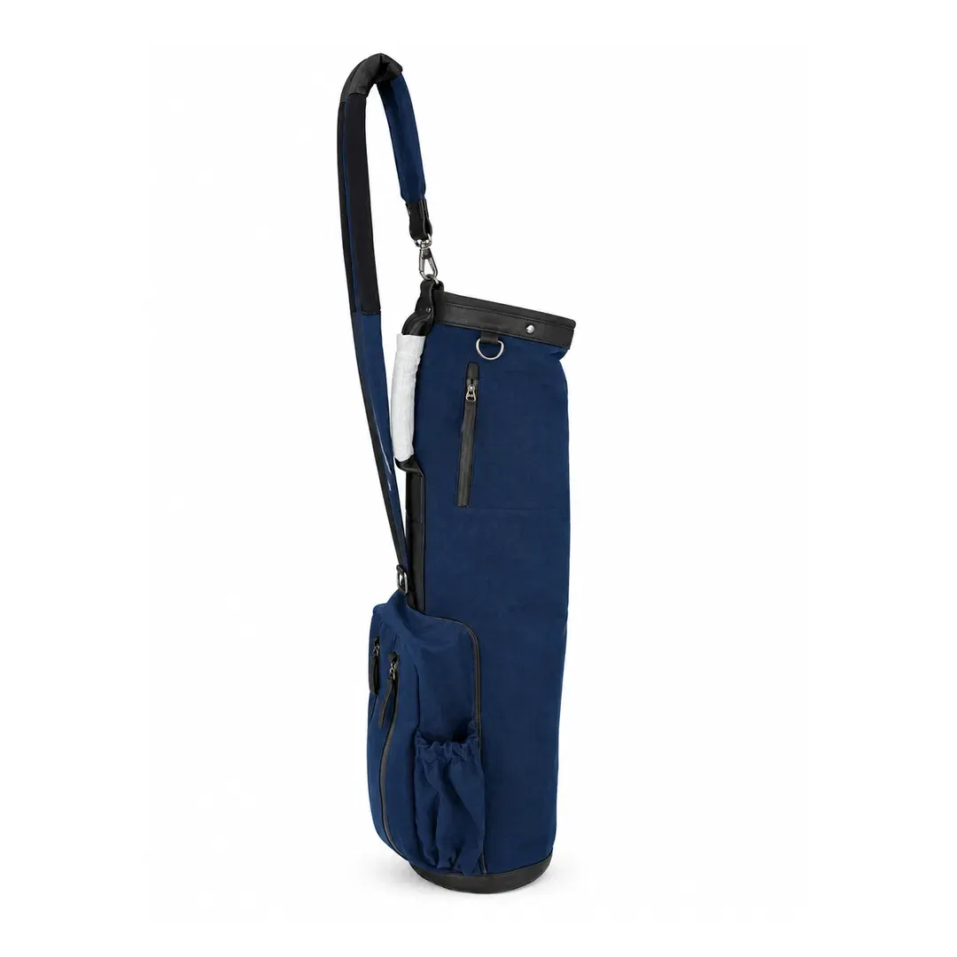 Harbor Midnight Blue Canvas Golf Carry Bag