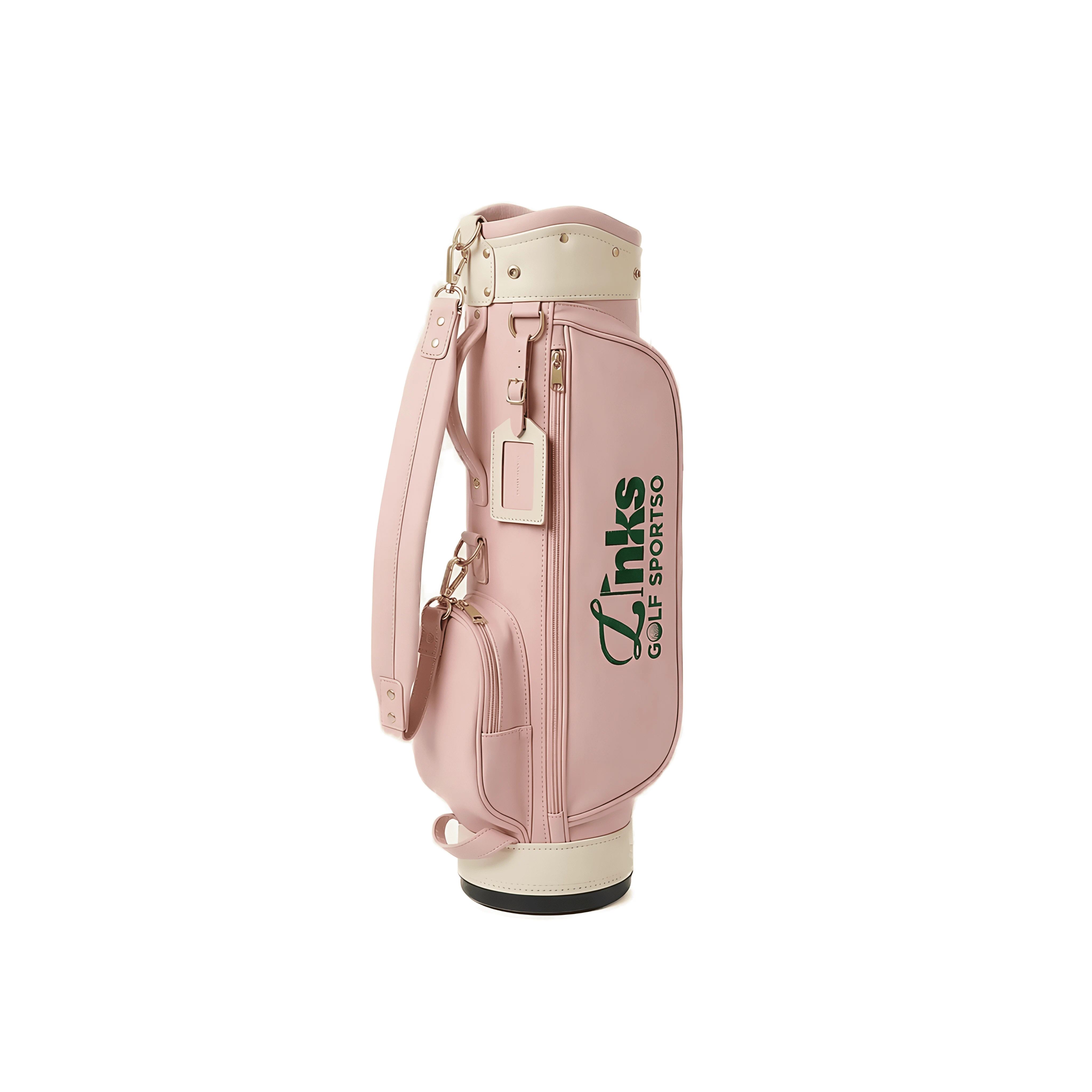 Full-grain leather kids sunday golf bag ages 6-10, premium OEM manufacturer — view 2