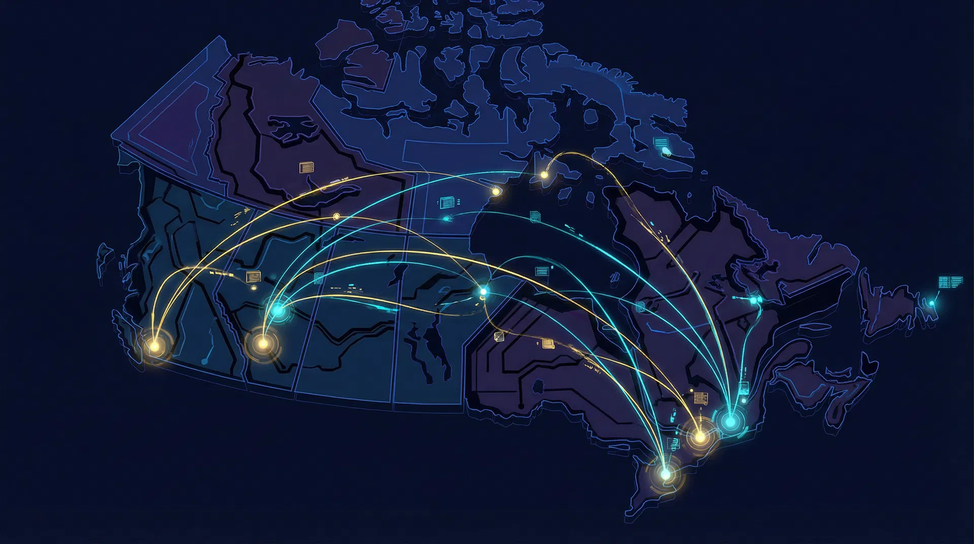DSIT Service Coverage Map — Canada