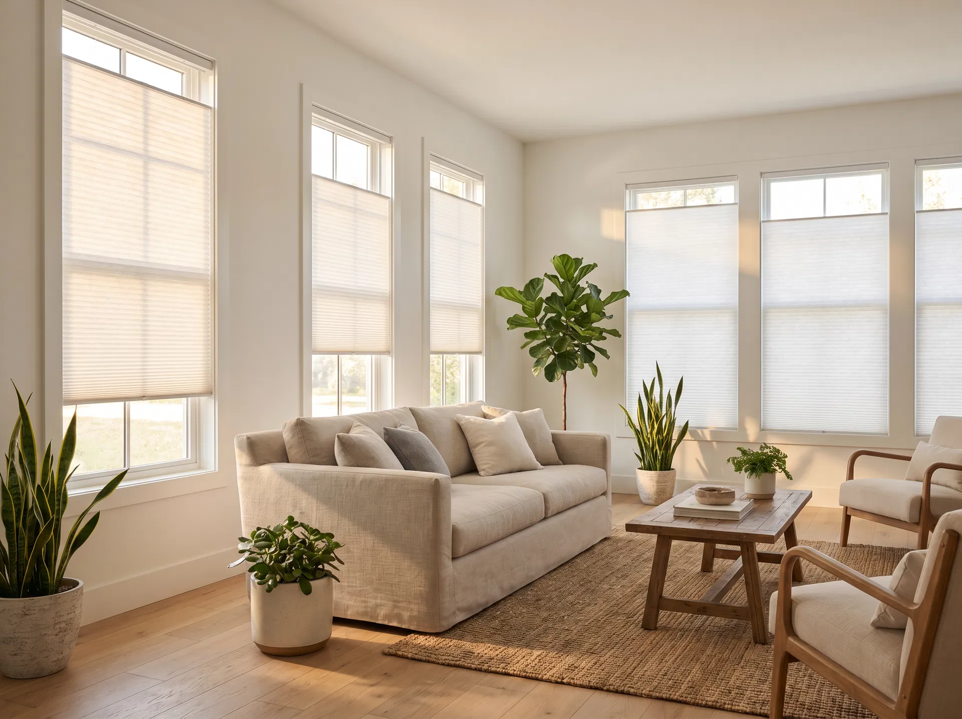 Affordable Honeycomb Shades - cheap window blinds in Arizona by Arizona Shades Designers