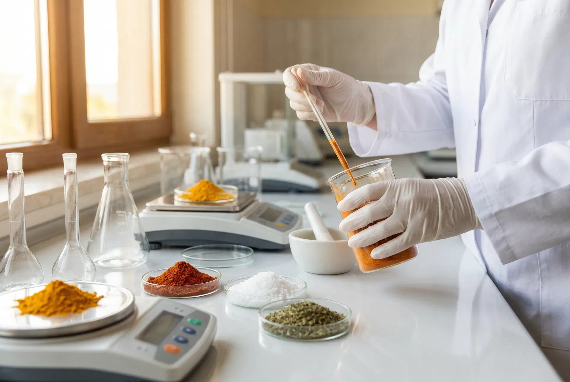 Food science laboratory